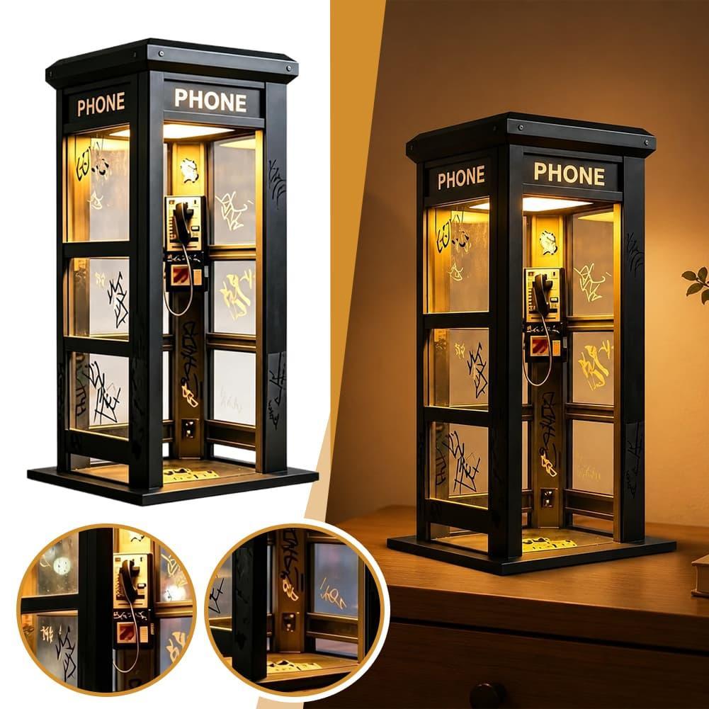 Desk Lamp - Vintage London Telephone Booth Table Lamp