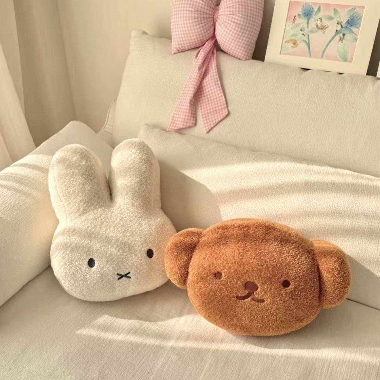 Miffy Rabbit Plush Doll Bunny  - Office Stool review and price