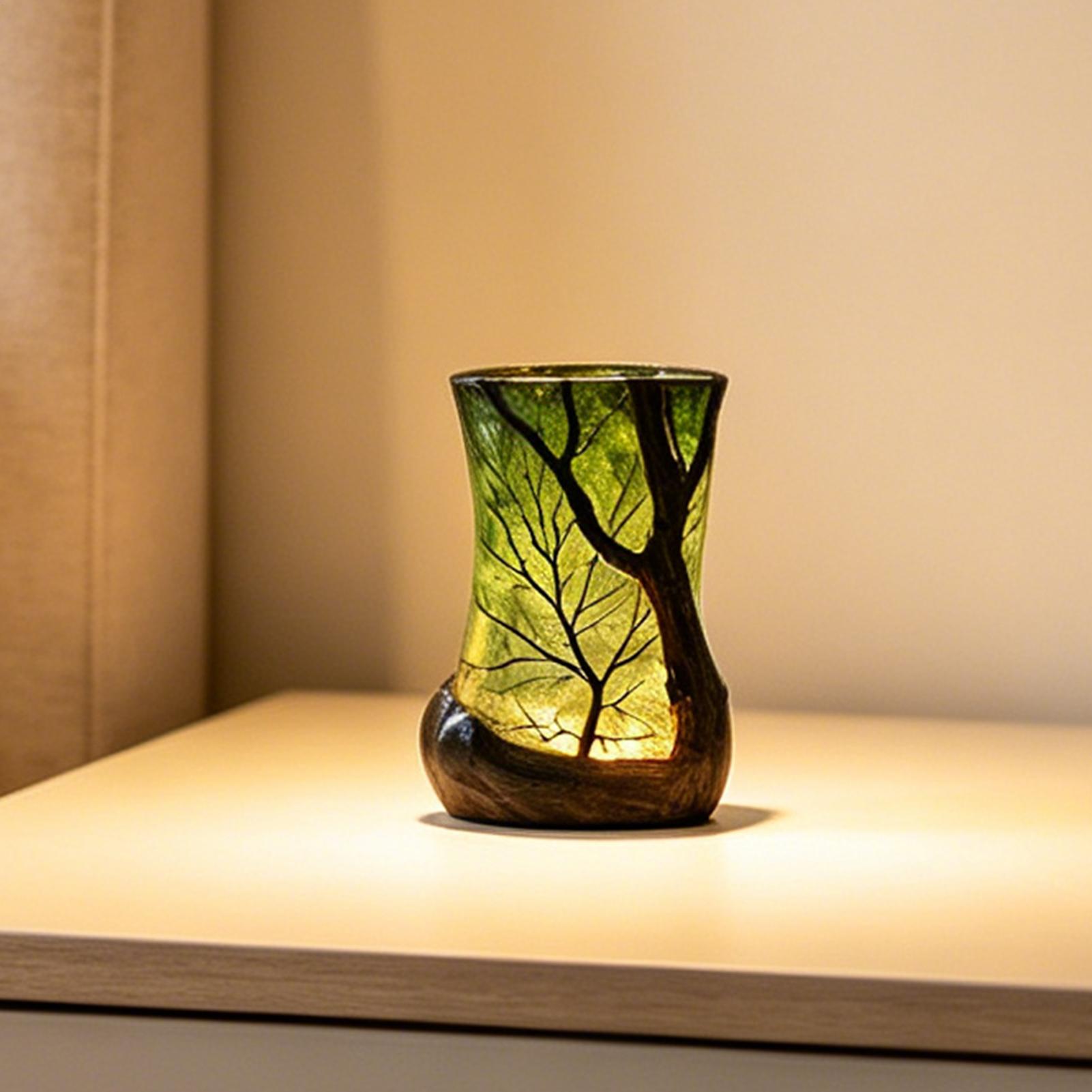 Bedside Table Lamp Forest Nigh - Bookshelf review and price