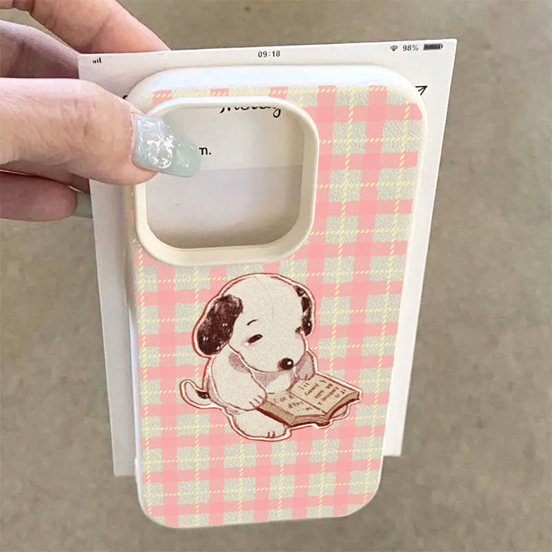 Cute Vintage Book Dog Litchi P - Bookshelf review and price