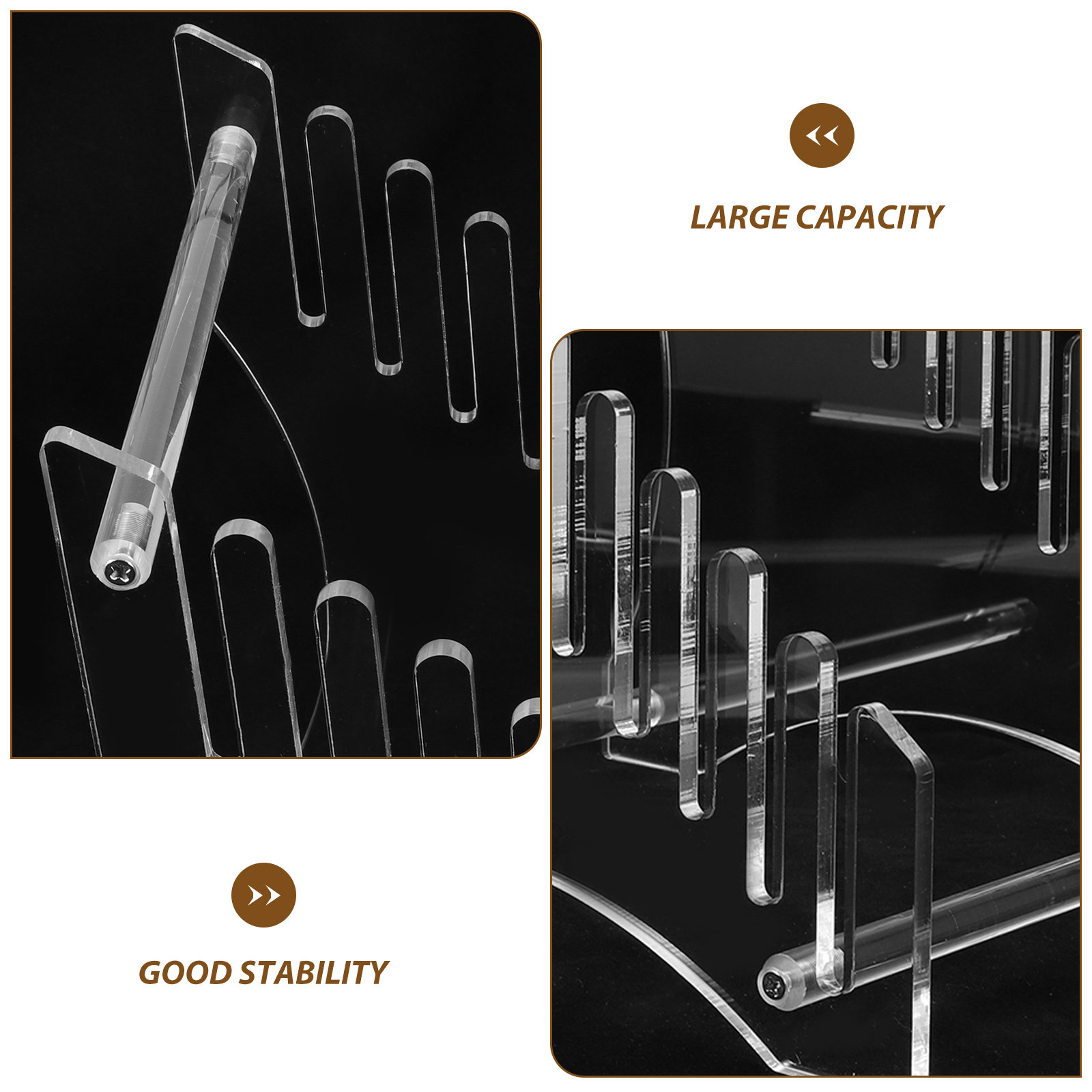 Tiered Acrylic Record Display  - Bookshelf review and price