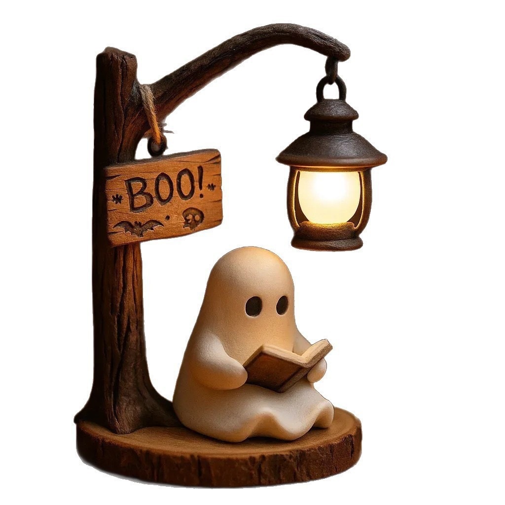Ghost Reading Lantern 4.3x3.14 - Bookshelf review and price