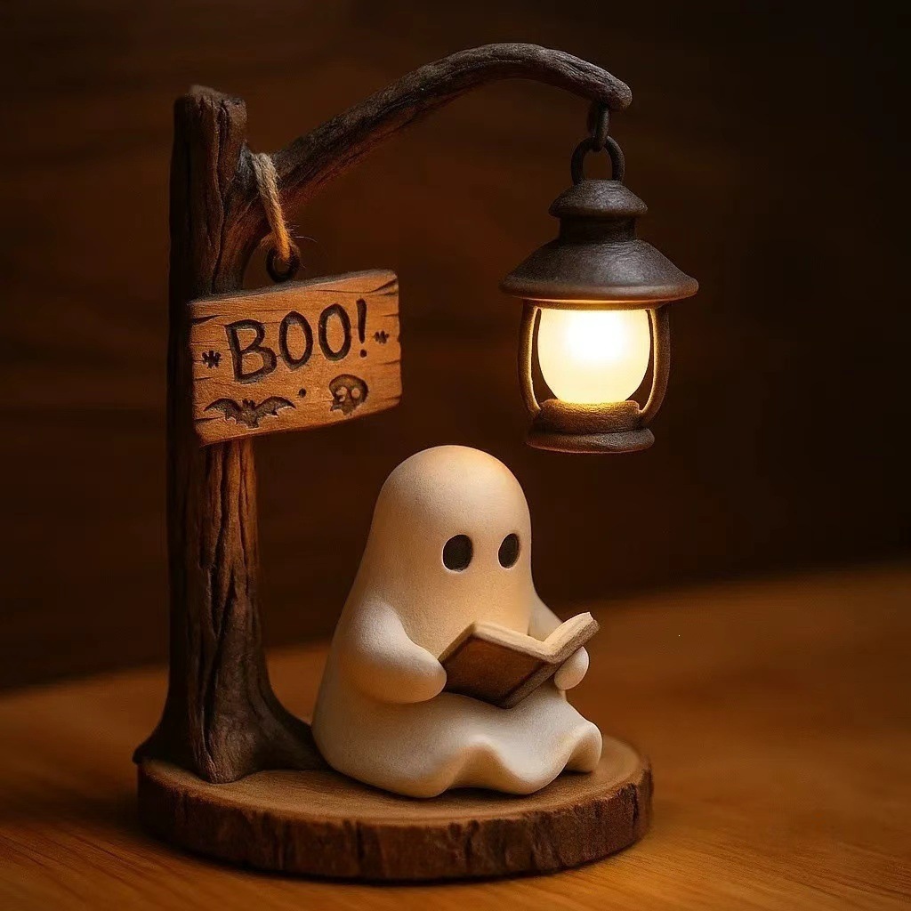 Ghost Reading Lantern 4.3x3.14 - Bookshelf review and price