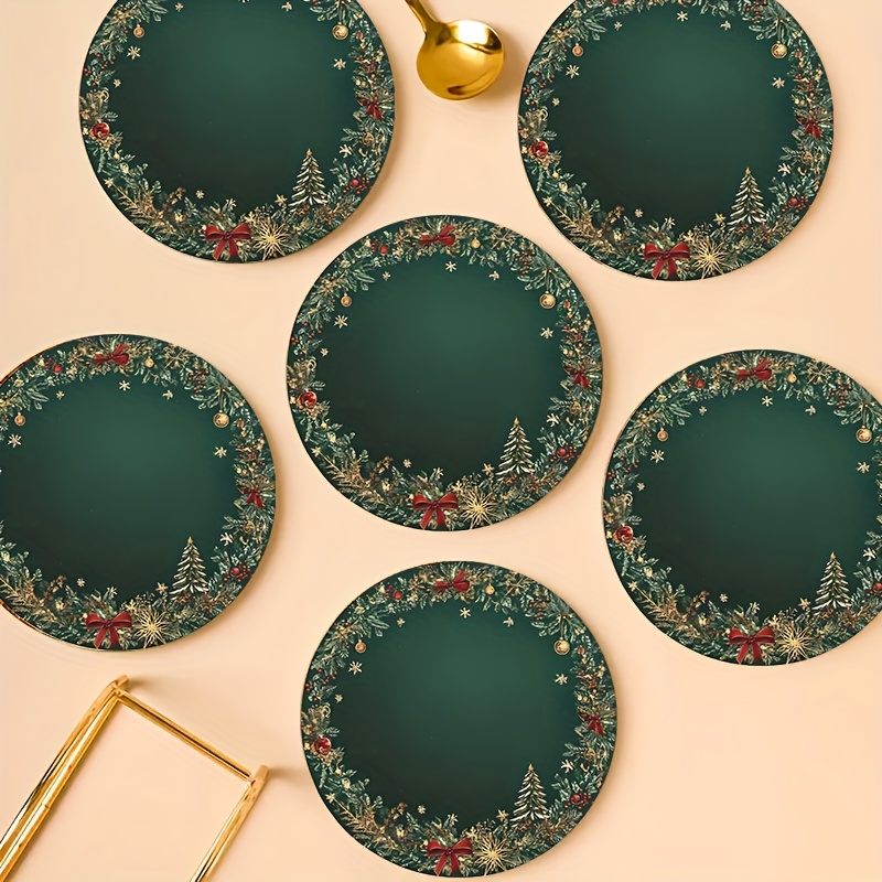 2D Retro Green Christmas Snowb - Office Furniture Brands review and price