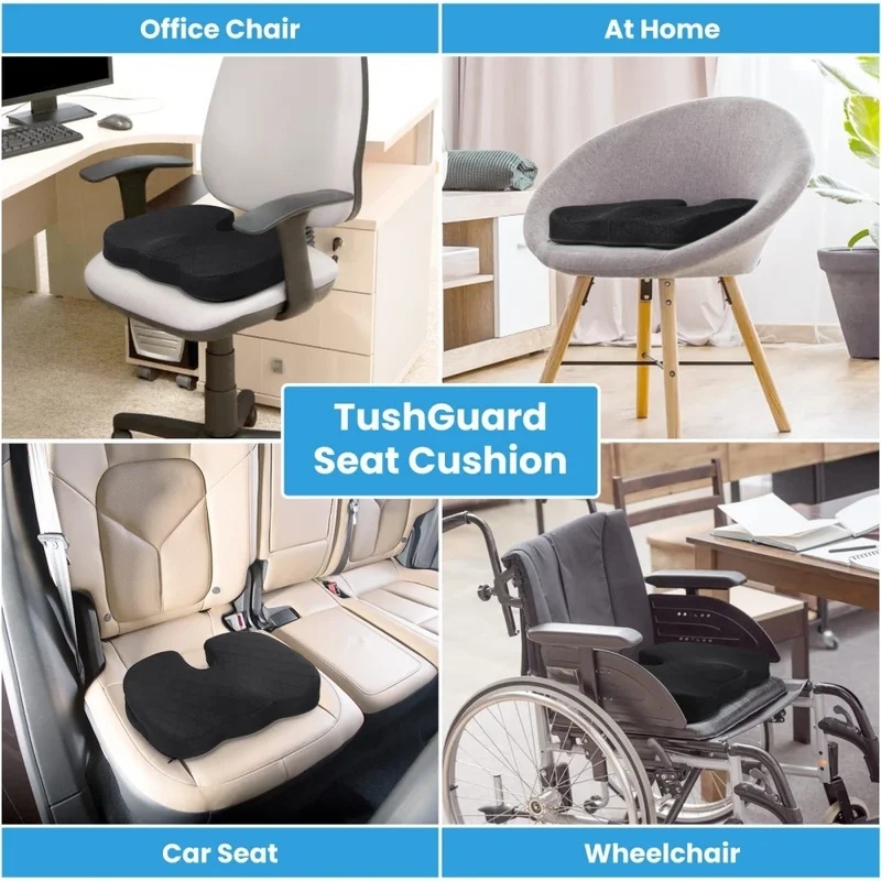 U-Shaped Memory Foam Seat Cush - Office Chair Cushion review and price