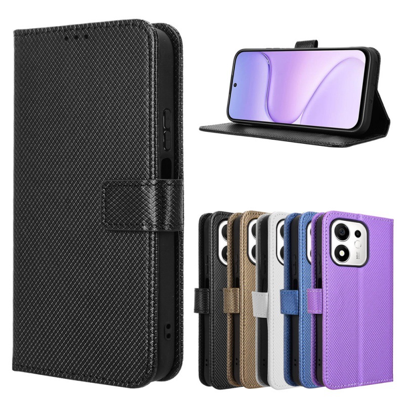 Plain Leather Flip Wallet Case - Bookshelf review and price