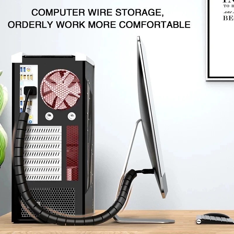2M Long Cable Management Compu - Desk Organizer review and price